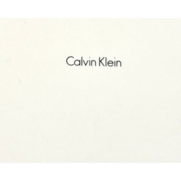 CALVIN KLEIN Four Ceramic Appetizer Salad Dessert Square Plates Floral Pink 6.5" - Picture 7 of 9